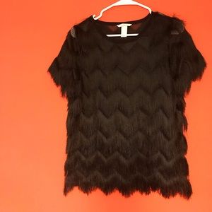 NWOT H&M fringe top